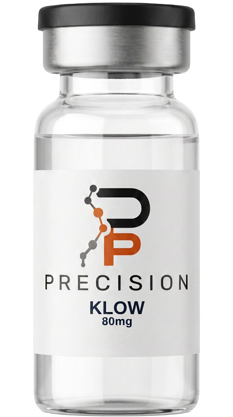 Klow 80mg (TB-500 10mg + BPC-157 10mg + GHK-Cu 50mg + KPV 10mg) vial